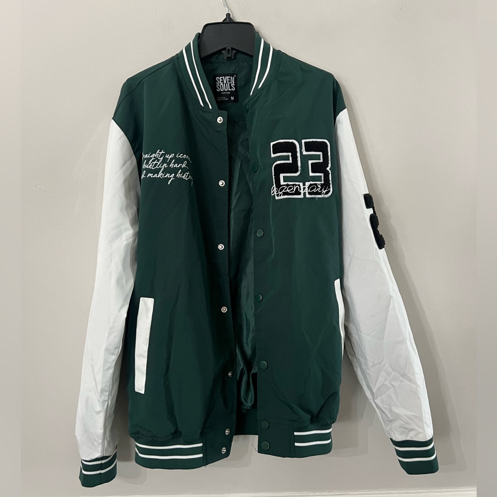Seven Souls New York Green Jacket Size: M